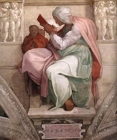 Persian Sibyl Michelangelo